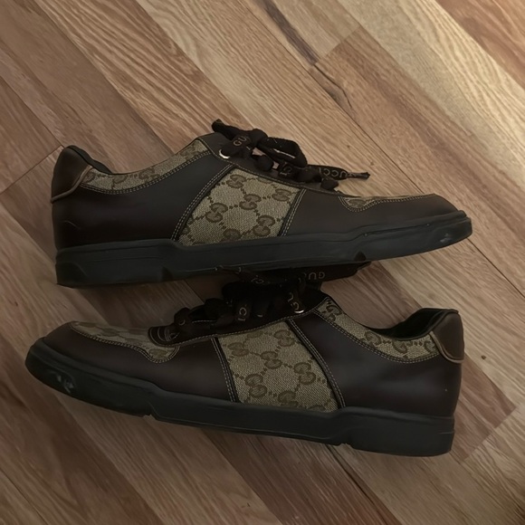 GUCCI/GG/patterned low top sneakers - Picture 3 of 7